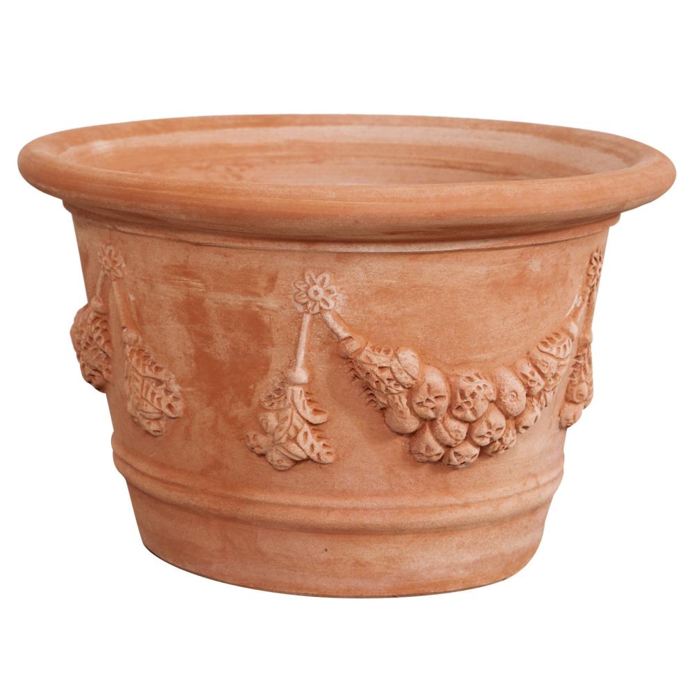 taliansky terracotta cotto kvetinac mediteran vonkajsia mrazuvzdorna keramika nadoba kvetinac terasa kvetinace taliansky toskansky rucne vyrobeny lamina zariadenie obchod cotto kvetinace velky.jpg